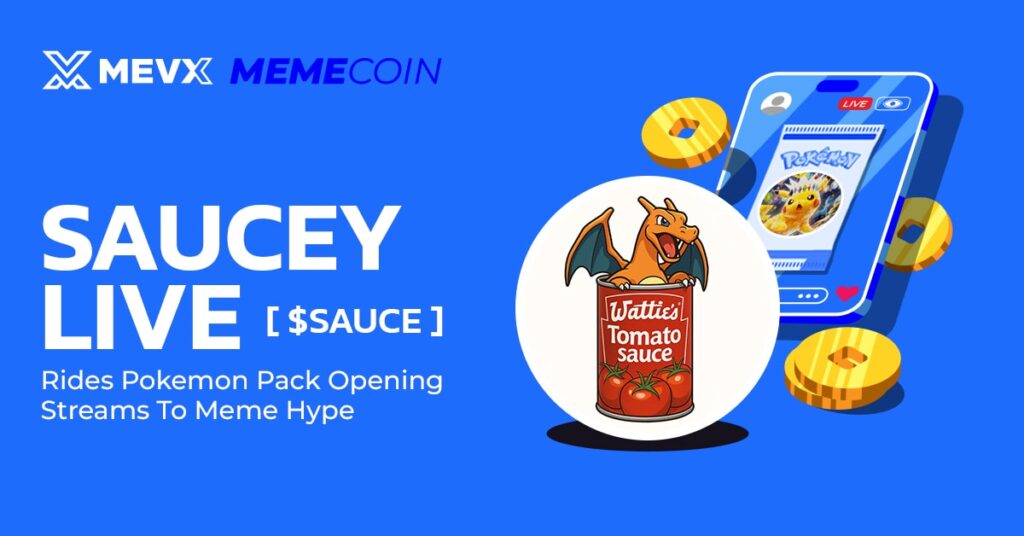 Saucey Live ($Sauce) Rides Pokemon Pack Opening Streams To Meme Hype